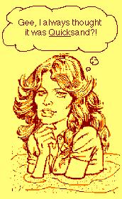 Myths about quicksand