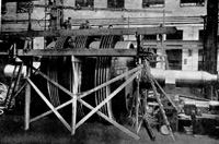 Turbine under construction in Parsons ' shops